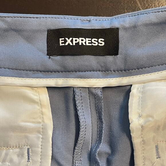 Express Women’s Editor Pant Ankle Stretch Mid-Rise Size 10 - Picture 3 of 7